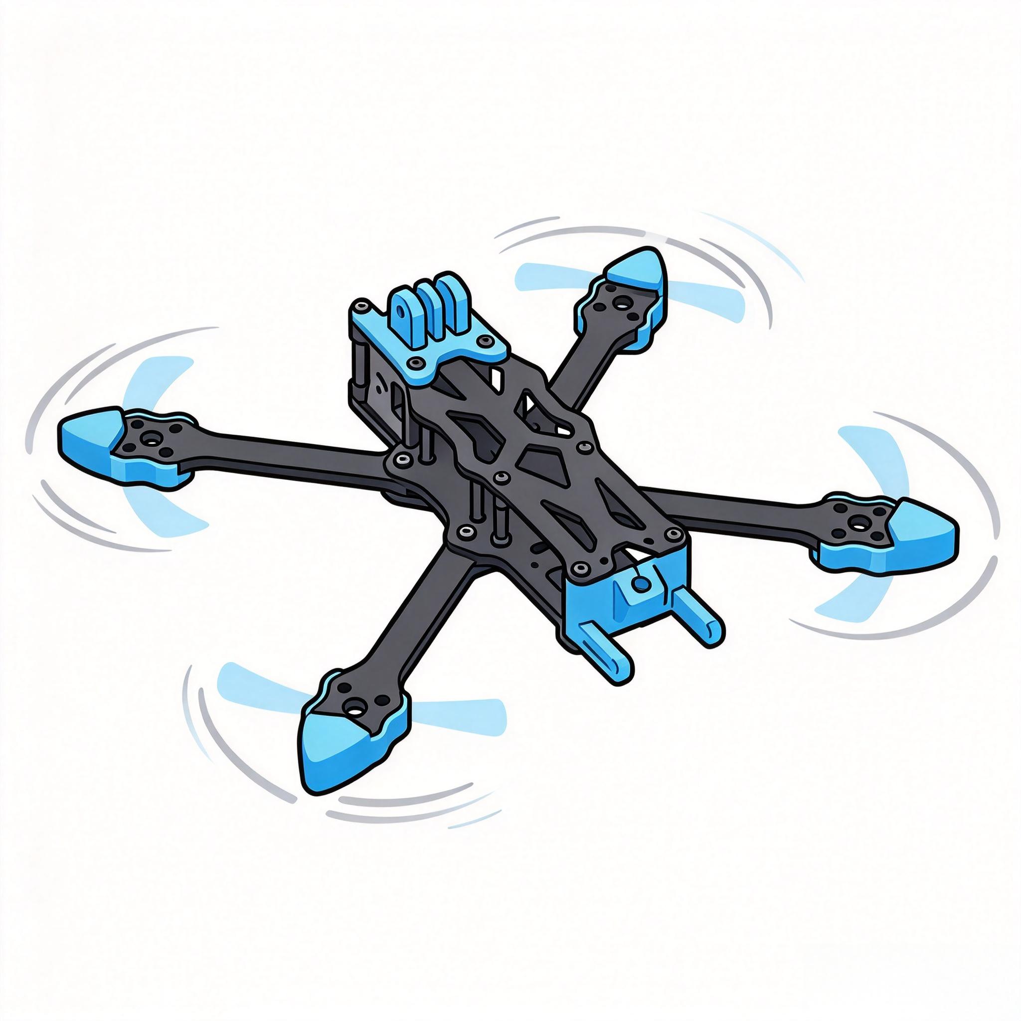 Drone Kit Octocopter - Kit de chasis para dron FPV